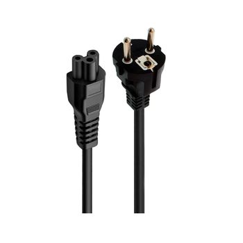 Cable De Alimentación Ewent Ew1907 Schuko Iec C5 1.8m Negro