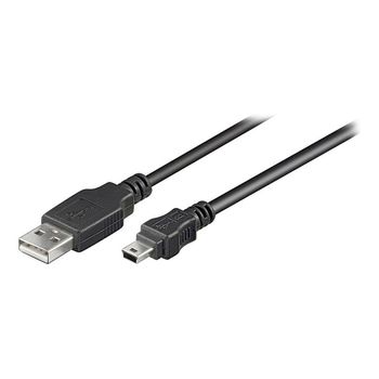 Cable Ewent Ec1027 Usb-a 2.0 A Mini Usb-b 1.8m Negro
