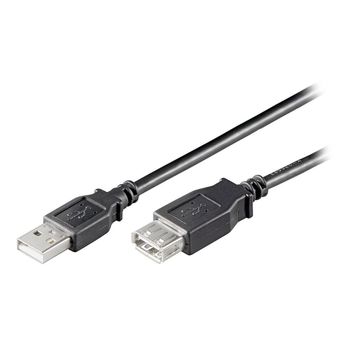 Ewent Ec1013 Cable Alargador Usb 2.0 Tipo A Macho A Tipo A Hembra 3m Negro