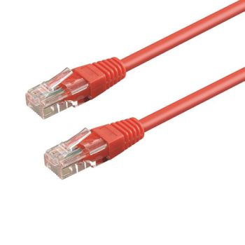 Wp Wpc-pat-6u010r Cable De Red 1 M Cat6 U/utp (utp) Rojo