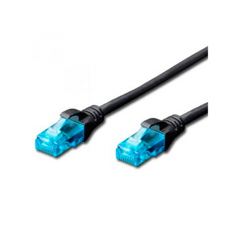 Cable Red Ewent Im1153 Cat5e U/utp 1m Negro