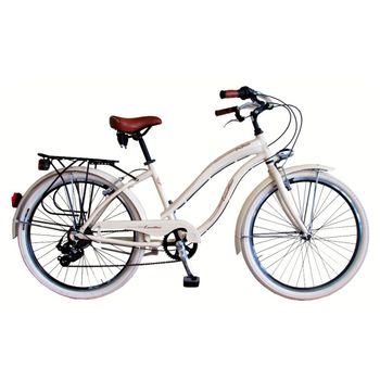 Bicicleta Via Veneto By Canellini Cruiser Alluminium Mujer Nata