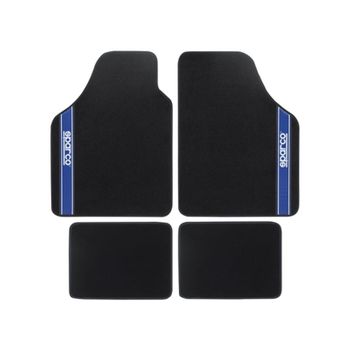 Set De Alfombrillas Para Coche Sparco F500 Universal Negro/rojo (3 Pcs) con  Ofertas en Carrefour