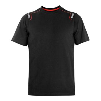 T-shirt Tech Stretch Trenton Preto Tamanho-xxl 02408nr5xxl Sparco