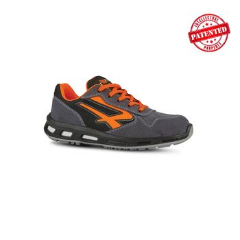 Zapato Seguridad S1p Src Esd Red Lion Orange Marca U-power