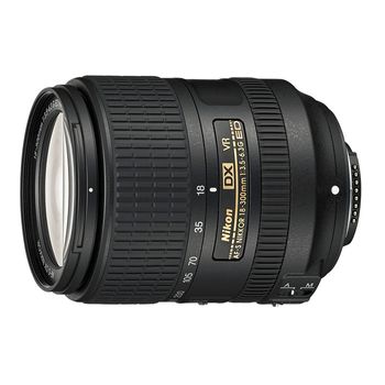Nikon Af-s Dx Nikkor 18–300mm F/3.5–6.3g Ed Vr Slr Obiettivo Fotografico Nero