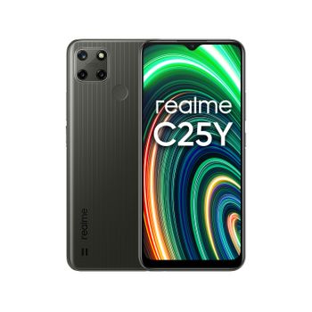 Tim Realme C25y 16,5 Cm (6.5') Sim Doble Android 11 4g Microusb 4 Gb 128 Gb 5000 Mah Gris