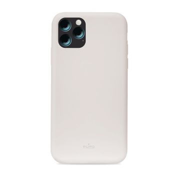 Puro Funda Silicona Icon Apple Iphone 11 Pro Max Gris