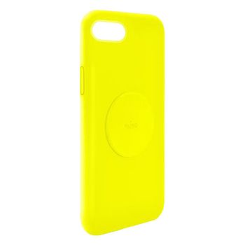 Carcasa Para Iphone 6 / 7 / 8 / Se / Se 2020 Serie Iconos De Silicona Con Placa Metálica