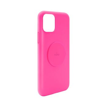 Carcasa Para Iphone 11 Serie Iconos De Silicona Con Placa Metálica