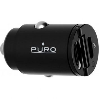 Mini Cargador De Coche Con Entrega De Energía Dual Usb C C Pd 30w