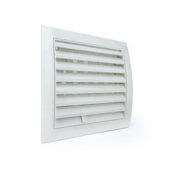 Rejilla De Plástico Blanca Con Malla Serie Qm Blanco 190x190mm D150 Blanco 190x190mm D150