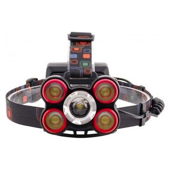 Linterna Frontal Recargable De Luz Led Ml T6 + 2x Cob Zoom