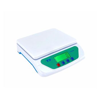 Bascula Electrónica Digital Peso Comercial 30kg - 1g De Cocina Balanza Para Pesar Fruta Verduras Peso Portátil, Batería Y Dv 6v