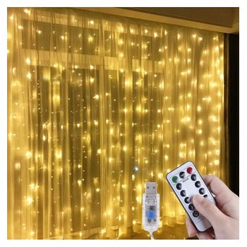 Luces Led Multicolor Rgb, De 10m 100 Led Tira De Luz Usb 18 Colores  Bluetooth Luz De Hadas Mando A Distancia Impermeable Coshano con Ofertas en  Carrefour