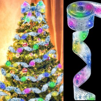 Tira De Luces Led Cinta Con Luz 10m Metros 100 Led Decoración De Salón, Árbol De Navidad, Fiestas, Cadena De Luz. Multicolor