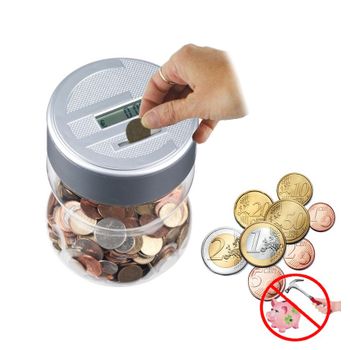 Primematik - Contador De Monedas Negro Para Euro Con Clasificador  Automático Y Visor Multi-moneda Mm01500 con Ofertas en Carrefour