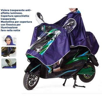 Funda Cubierta Para Moto Scooter Talla: L 250 X 115 X 75 Cm Impermeable con  Ofertas en Carrefour