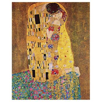 Legendarte - Cuadro Lienzo, Impresión Digital - El Beso - Gustav Klimt - Decoración Pared Cm. 40x50