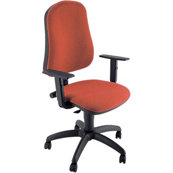 Silla Roja Unisit Simple Cp Reposa Brazo