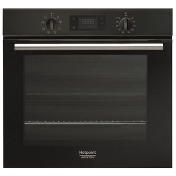 Hotpoint Horno Multifunción Integrado 66l 60cm Con Pirólisis Negra. - Fa2540pblha