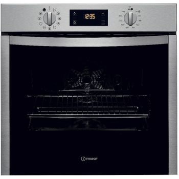 Indesit Horno Integrado 71l 60cm Con Pirólisis De Acero Inoxidable - Ifw5844pix