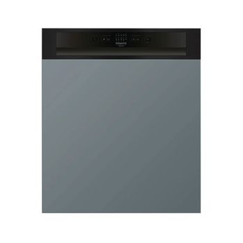 Hotpoint 13 Set Lavavajillas Integrable Negro (hb4010b)