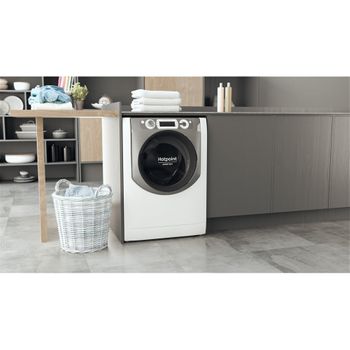 Hotpoint Aq114d497sd Eu N Lavadora Carga Frontal 11 Kg 1400 Rpm B Blanco