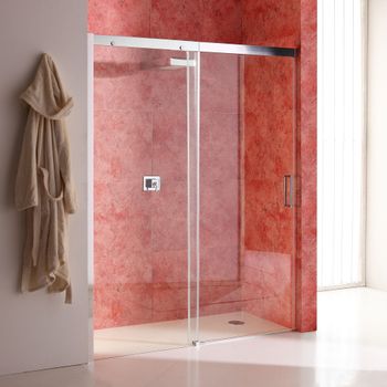 Puerta De Ducha Para Empotrar 120 Cm Puerta Fija Izquierda Cristal Transparente | Dream