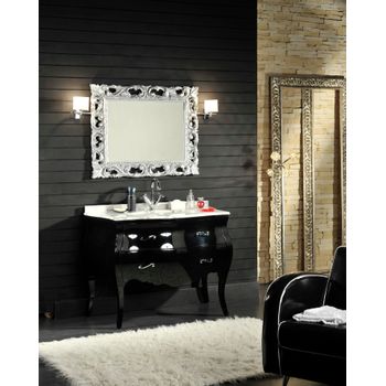 Mueble De Baño Barroco Lipari Negro