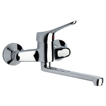 Grifo Mezclador Para Fregadero De Cocina De Pared  | Corallo