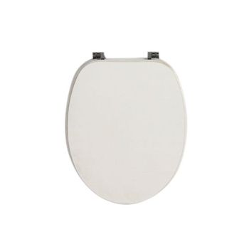 Tabla Asiento Wc Universal En Blanco Decapado Anticuado Shabby