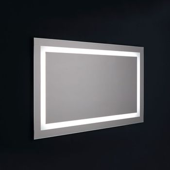 Specchio A Led  Per Bagno Cm. 120x70 Reversibile Sensore Touch