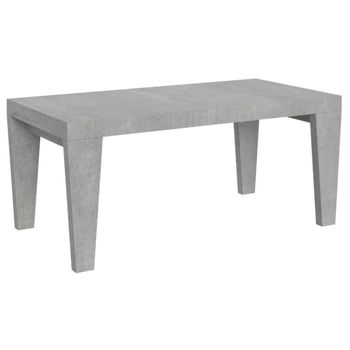 Mesa Extensible Gris Ceniza 6 A 20 Plazas L 180 A 440 Cm Kristo-soporte 2 Pies