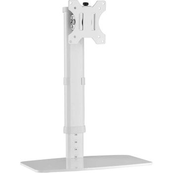 Techly Ica-lcd 260 Soporte De Mesa Para Pantalla Plana 68,6 Cm (27") Blanco