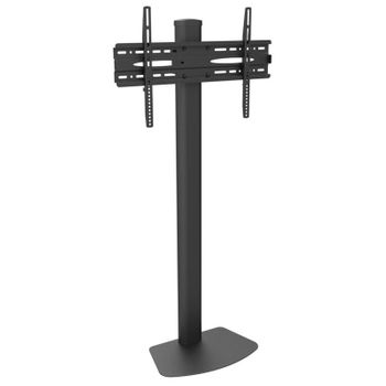 Techly Ica-tr27 Soporte De Pie Para Pantalla Plana 139,7 Cm (55") Soporte De Suelo Con Ruedas Para Pantalla Plana Negro