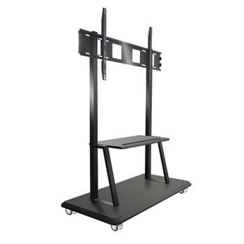 Techly Ica-tr31 Soporte De Pie Para Pantalla Plana 2,79 M (110") Soporte De Suelo Con Ruedas Para Pantalla Plana Negro