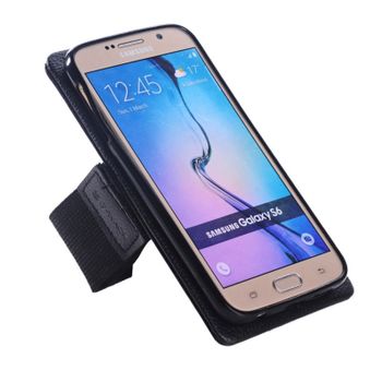 Funda Cover Brazalete Fitness Negro Para Samsung Galaxy S6 Sm-g920