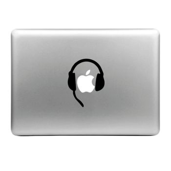 Sticker Decoración Cuffie Para Mackbook Air / Pro / Pro Con Display Retina