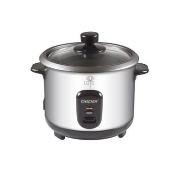 Beper 90550 Cocina De Arroz Y Vapor - Acero Inoxidable