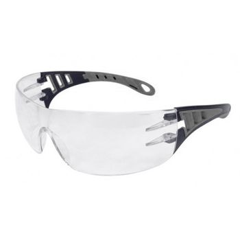 Gafas De Seguridad Transparentes Con Patillas Grises Evo Eagle Evotgr