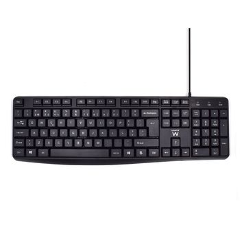 Teclado Ewent Ew3002 Usb Negro