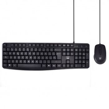 Ewent - Ew3006 Teclado Usb Qwerty Español Negro