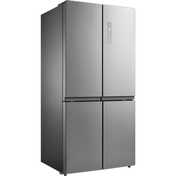 Frigorífico Combi Midea MDRB380FGF02, No Frost, 180 cm, 270 L, 3 Cajones,  Eficiencia E - Inox