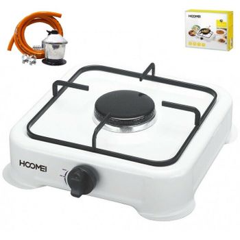 Cocina Portátil Hornillo de Gas Infiniton GGP-W2, 2 Fuegos, 50 cm, Camping, Hornillos