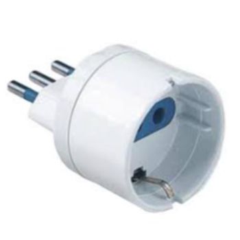 Redline Rdl5914 Adaptador De Enchufe Eléctrico Tipo L (it) Blanco