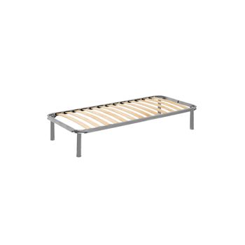 Somier Ortopédico Talamo Italia, Apto Para Cama Individual, Made In Italy, Somier De Láminas, Cm 80x190h31