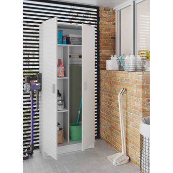 Mueble Multiusos Con Dos Puertas Blanco