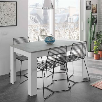 Mesa De Comedor Extensible Gris