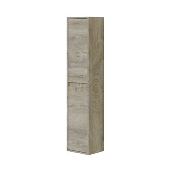 Mueble Columna Para Baño Con Dos Puertas